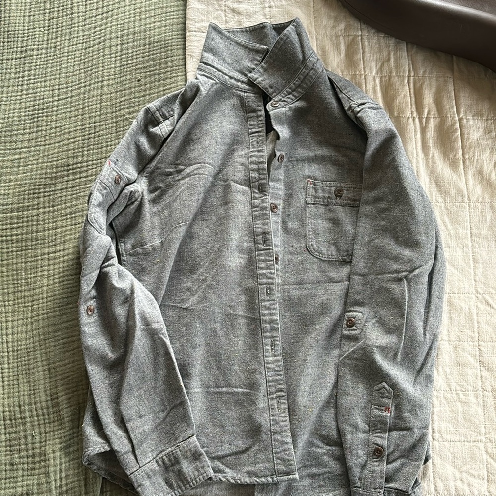 Dovetail workwear shirt, cotton flannel feeling.